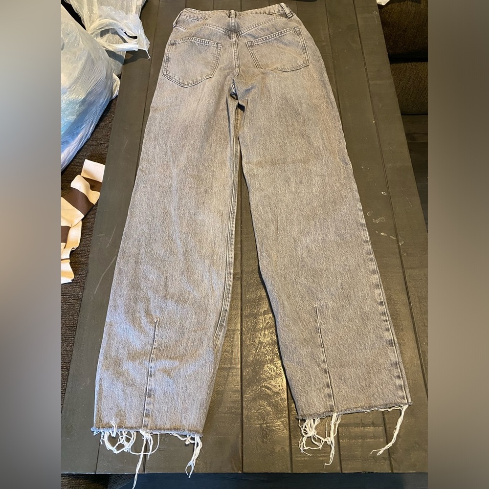 River island baggy jeans super cute size 6